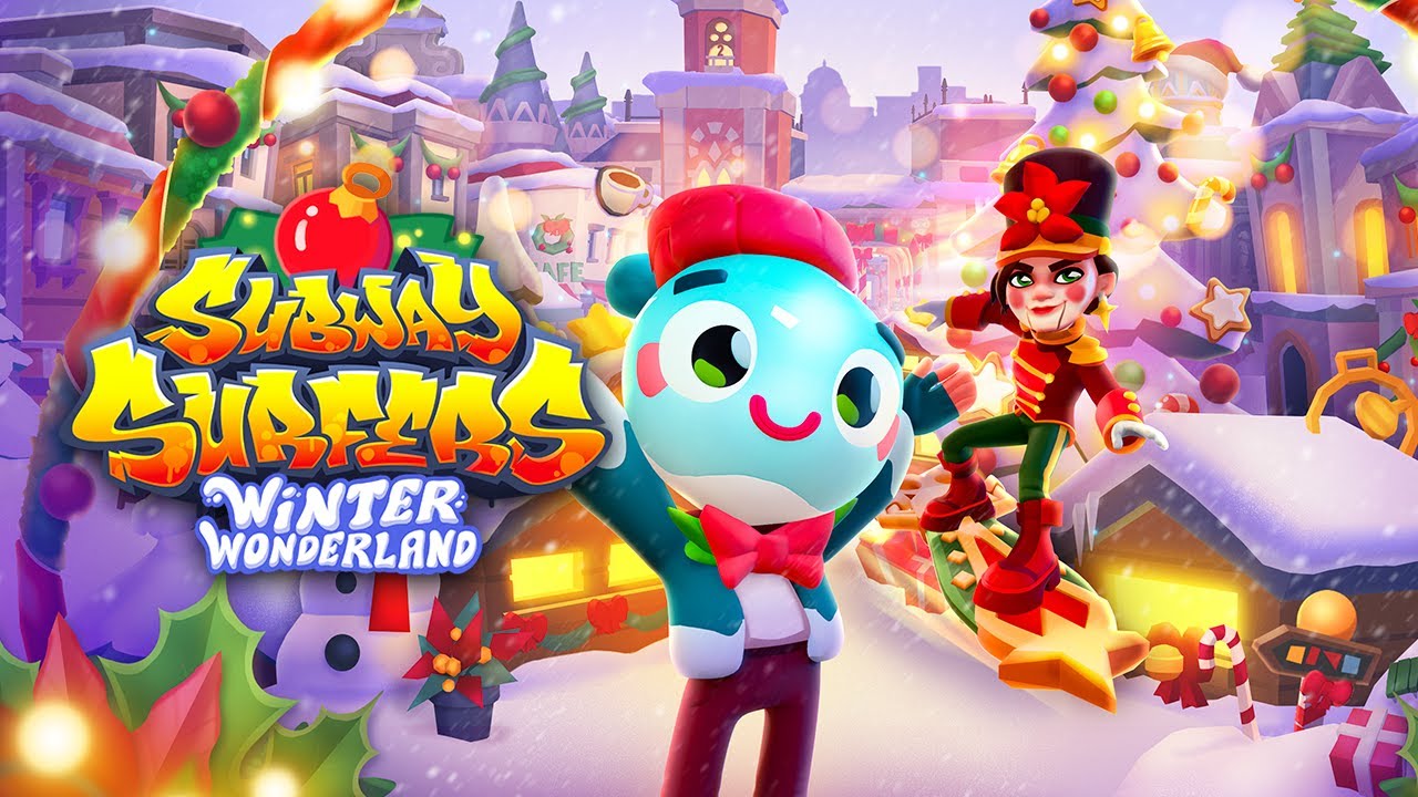 Subway Surfers World Tour: Winter Wonderland gameplay screenshot